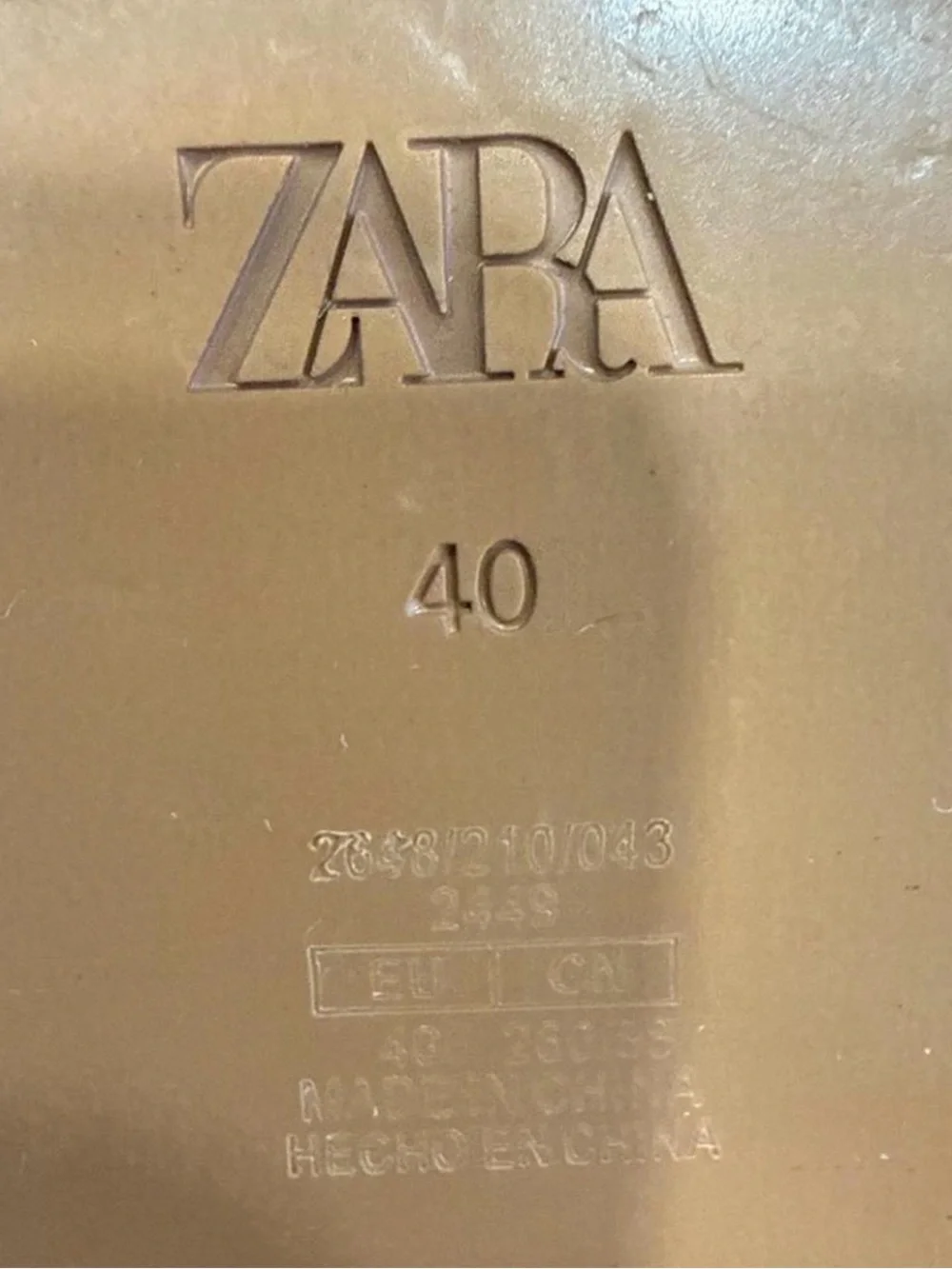 Zara denim sandals - Picture 7 of 7